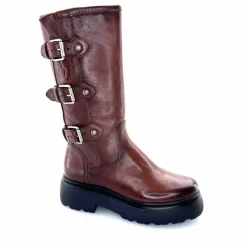 Rock|Bottes<Mjus Bottes L44304 201 Cuir Marron