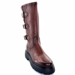 Rock|Bottes<Mjus Bottes L44304 201 Cuir Marron