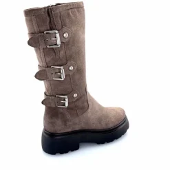 Rock|Bottes<Mjus Bottes L44304 201 Daim Gris GrisFoncé