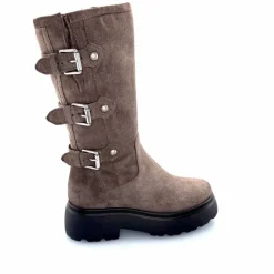 Rock|Bottes<Mjus Bottes L44304 201 Daim Gris GrisFoncé