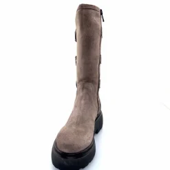 Rock|Bottes<Mjus Bottes L44304 201 Daim Gris GrisFoncé