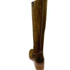 Bottes<MKD Bottes Jad Daim Olive Vert