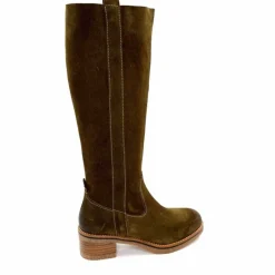 Bottes<MKD Bottes Jad Daim Olive Vert