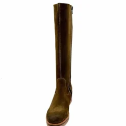 Bottes<MKD Bottes Jad Daim Olive Vert