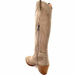 Rock|Santiags<Dansi Bottes Santiag 7181 Daim Topo Taupe