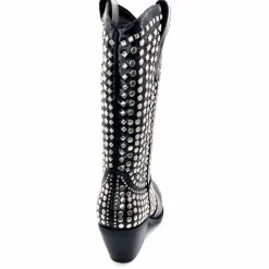 Rock|Santiags<noa harmon Bottes Santiags 8882-06 à Clous Noir