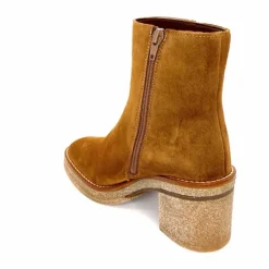Talon|Basic<Alpe Bottines à Talon 2626 Baby Daim Cuero Camel