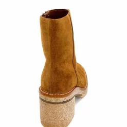 Talon|Basic<Alpe Bottines à Talon 2626 Baby Daim Cuero Camel