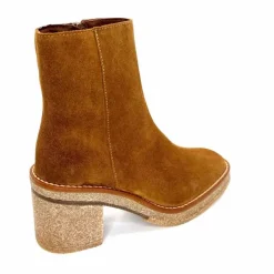 Talon|Basic<Alpe Bottines à Talon 2626 Baby Daim Cuero Camel
