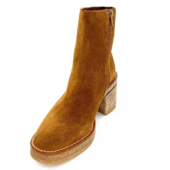 Talon|Basic<Alpe Bottines à Talon 2626 Baby Daim Cuero Camel