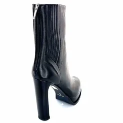 Bottines<chantal Bottines à Talon 2145 Cuir Noir