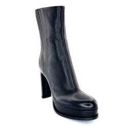 Bottines<chantal Bottines à Talon 2145 Cuir Noir