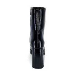 Féminin|Elégant<chantal Bottines à Talon 2191 Cuir Vernis Noir