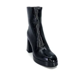 Féminin|Elégant<chantal Bottines à Talon 2191 Cuir Vernis Noir