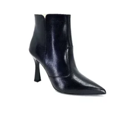 Talon|Féminin<Nero Giardini Bottines à Talon Fin Néro Giardini 1308646 De 100 Cuir Noir