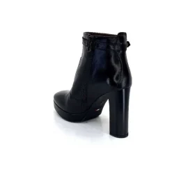 Basic|Bottines<Nero Giardini Bottines à Talon Haut Néro Giardini 1308722 De 100 Cuir Noir