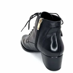 Bijoux<Regarde Le Ciel Bottines à Talon Jolene 25 Cuir Noir
