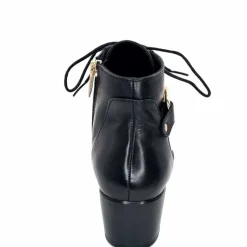 Bijoux<Regarde Le Ciel Bottines à Talon Jolene 25 Cuir Noir
