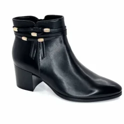 Talon|Féminin<Regarde Le Ciel Bottines à Talon Taylor 39 Cuir Noir