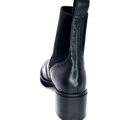 Basic|Bottines<Triver Flight Bottines à Talon 773 03 Cuir Noir