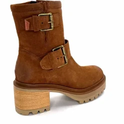 Bottines<Mjus Bottines à Talons T64209 101 Daim Tabacco Marron