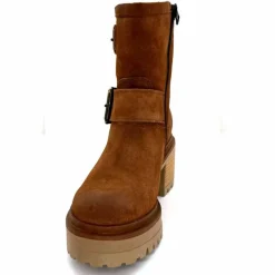 Bottines<Mjus Bottines à Talons T64209 101 Daim Tabacco Marron