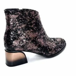 Talon|Soirée<Elue Par Nous Bottines à Talons Métamorfose Sage Écailles Noir Bronze BronzeNoir