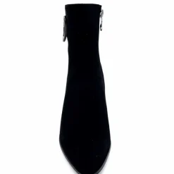 Soirée|Féminin<Elue Par Nous Bottines à Talons Métamorfose Salins Daim Noir Marron