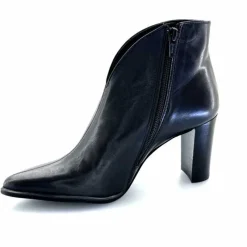 Talon|Basic<Myma Bottines à Talons 8097/00 Cuir Noir