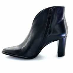 Talon|Basic<Myma Bottines à Talons 8097/00 Cuir Noir