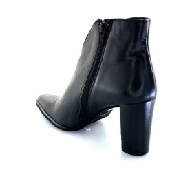 Talon|Basic<Myma Bottines à Talons 8097/00 Cuir Noir