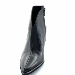 Talon|Basic<Myma Bottines à Talons 8097/00 Cuir Noir