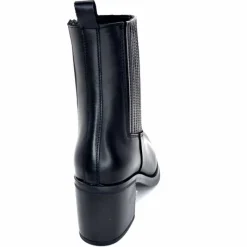 Elégant|Basic<Alpe Bottines 2403 Cuir Noir