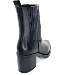 Elégant|Basic<Alpe Bottines 2403 Cuir Noir