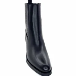 Elégant|Basic<Alpe Bottines 2403 Cuir Noir