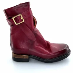 Rock|Bottines<AS 98 Bottines AS98 B80213 Cuir Rubis Rouge