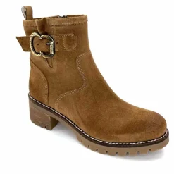 Montagne|Bikers<Minka Bottines Bikers Harper Daim Noisette