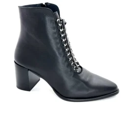 Soirée|Féminin<Dansi Bottines 6104 Cuir Noir