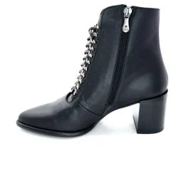Soirée|Féminin<Dansi Bottines 6104 Cuir Noir