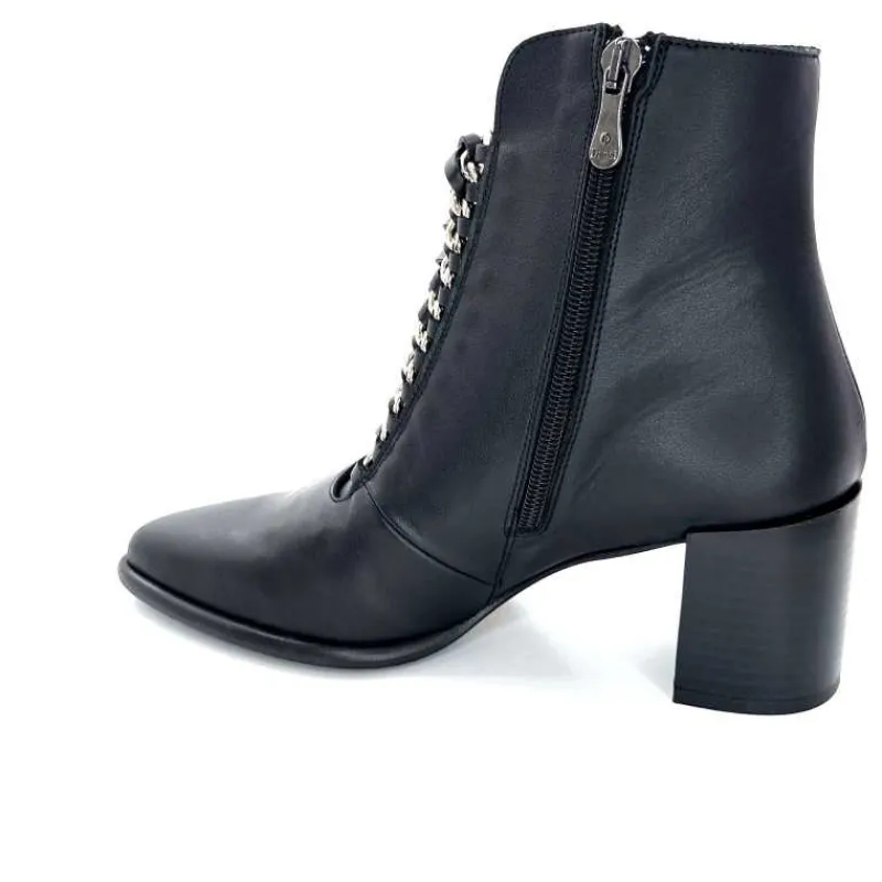 Soirée|Féminin<Dansi Bottines 6104 Cuir Noir