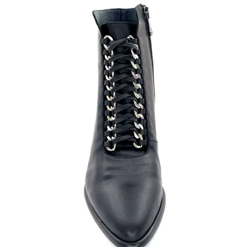 Soirée|Féminin<Dansi Bottines 6104 Cuir Noir