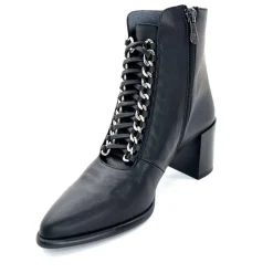 Soirée|Féminin<Dansi Bottines 6104 Cuir Noir