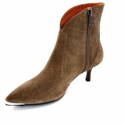 Elégant|Bottines<Dansi Bottines 7063 Daim Sable Camel