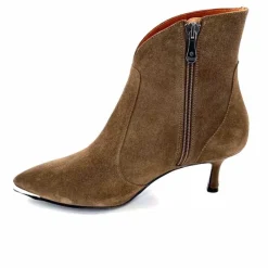 Elégant|Bottines<Dansi Bottines 7063 Daim Sable Camel