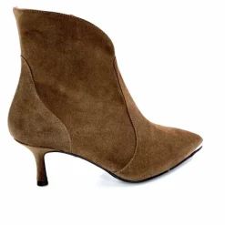 Elégant|Bottines<Dansi Bottines 7063 Daim Sable Camel