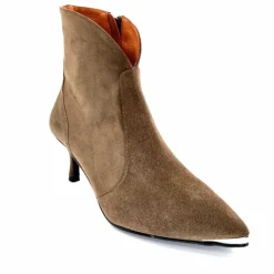 Elégant|Bottines<Dansi Bottines 7063 Daim Sable Camel