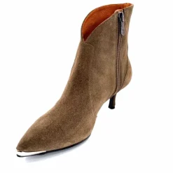 Elégant|Bottines<Dansi Bottines 7063 Daim Sable Camel
