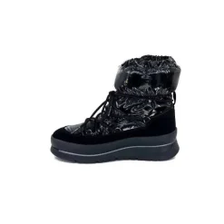 Neige|Montagne<Ivoire0174a Bottines de Neige Ivoire 8666 Textile Noir