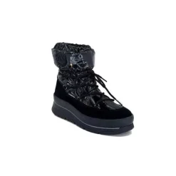 Neige|Montagne<Ivoire0174a Bottines de Neige Ivoire 8666 Textile Noir