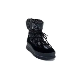 Neige|Montagne<Ivoire0174a Bottines de Neige Ivoire 8666 Textile Noir